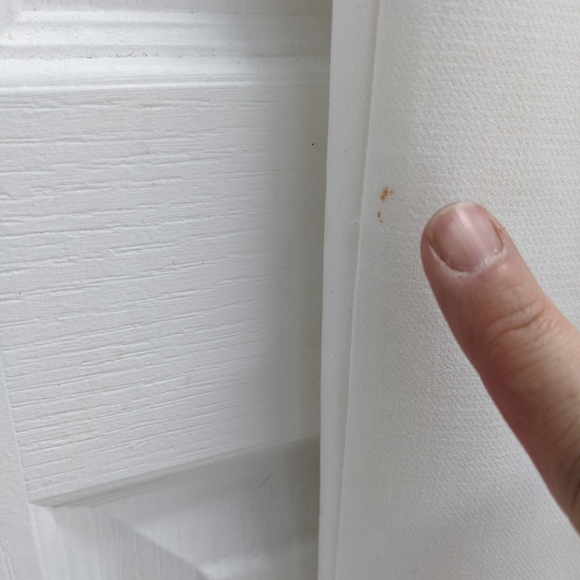 Cynthia Rowley white pleated wide legs pants - Picture 9 of 9